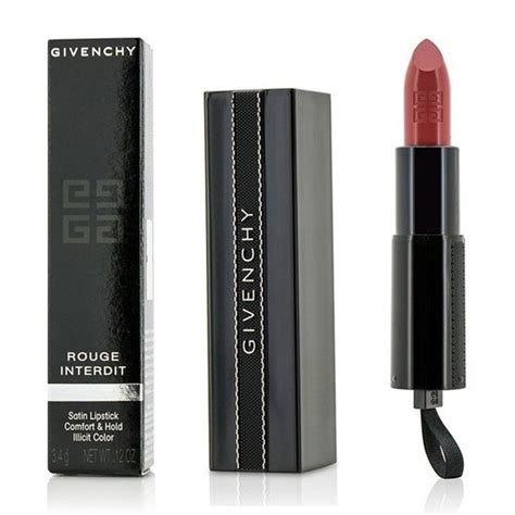 Givenchy Rose Alibi (09) Rouge Interdit Satin Lipstick  